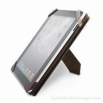 Genuine Leather Case/Pouch for iPad, with Universal Size
